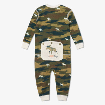 Camooseflage Baby Union Suit